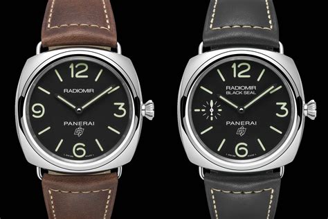 panerai radiomir base logo review|radiomir black seal.